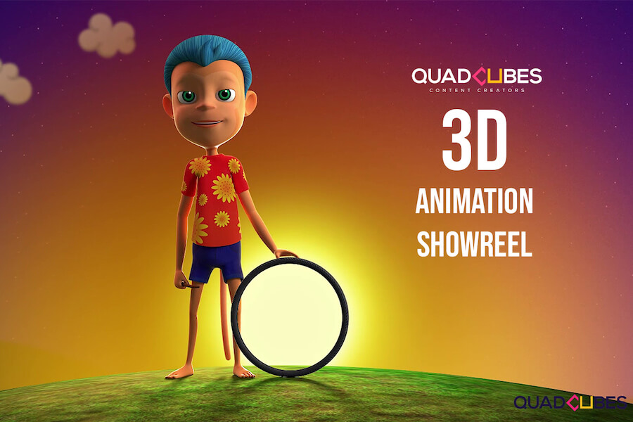 3d animation showreel quadcubes