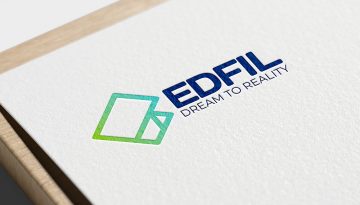 Edfil logo designed by Logo Design Agency in Calicut Kerala