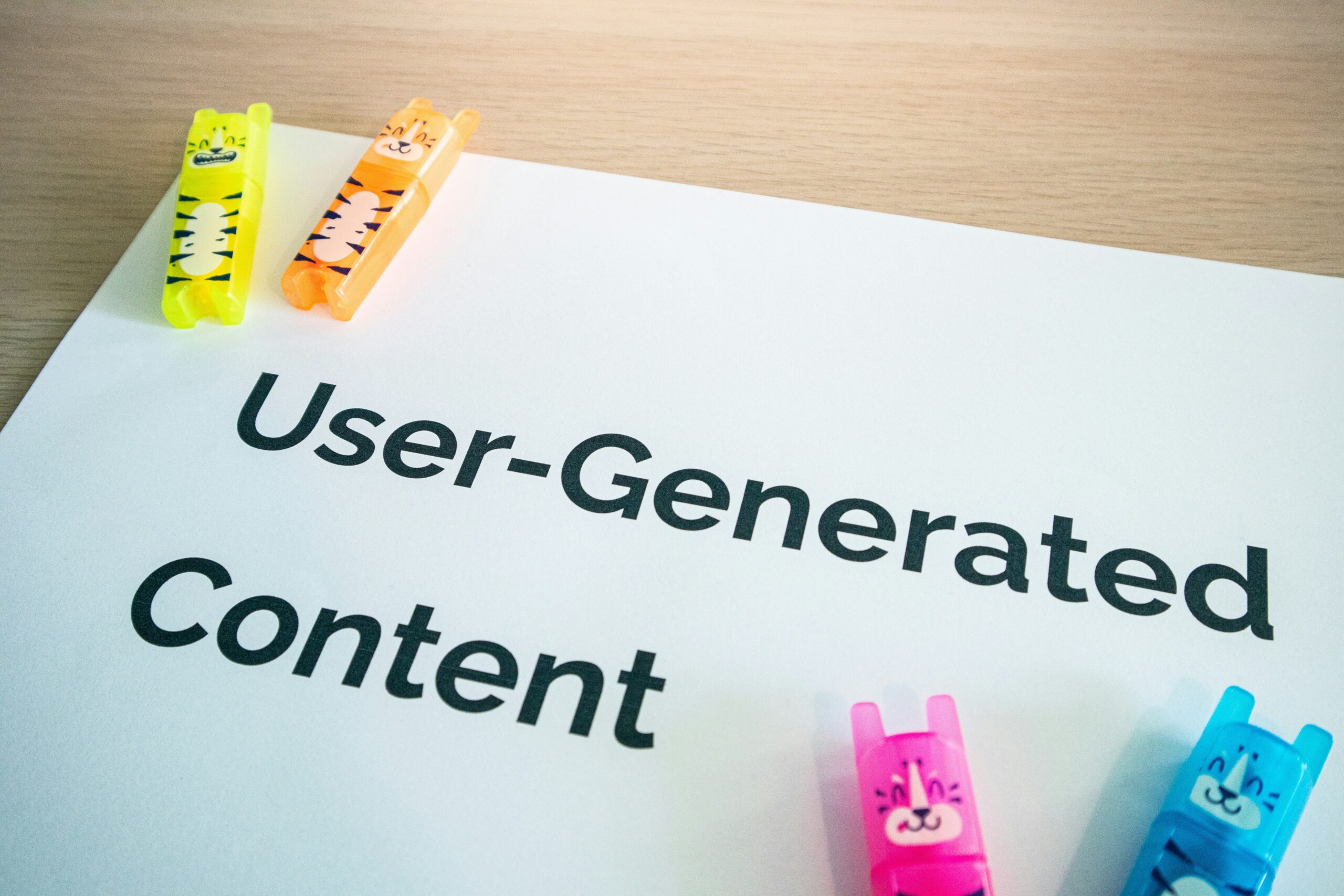 user-generated content